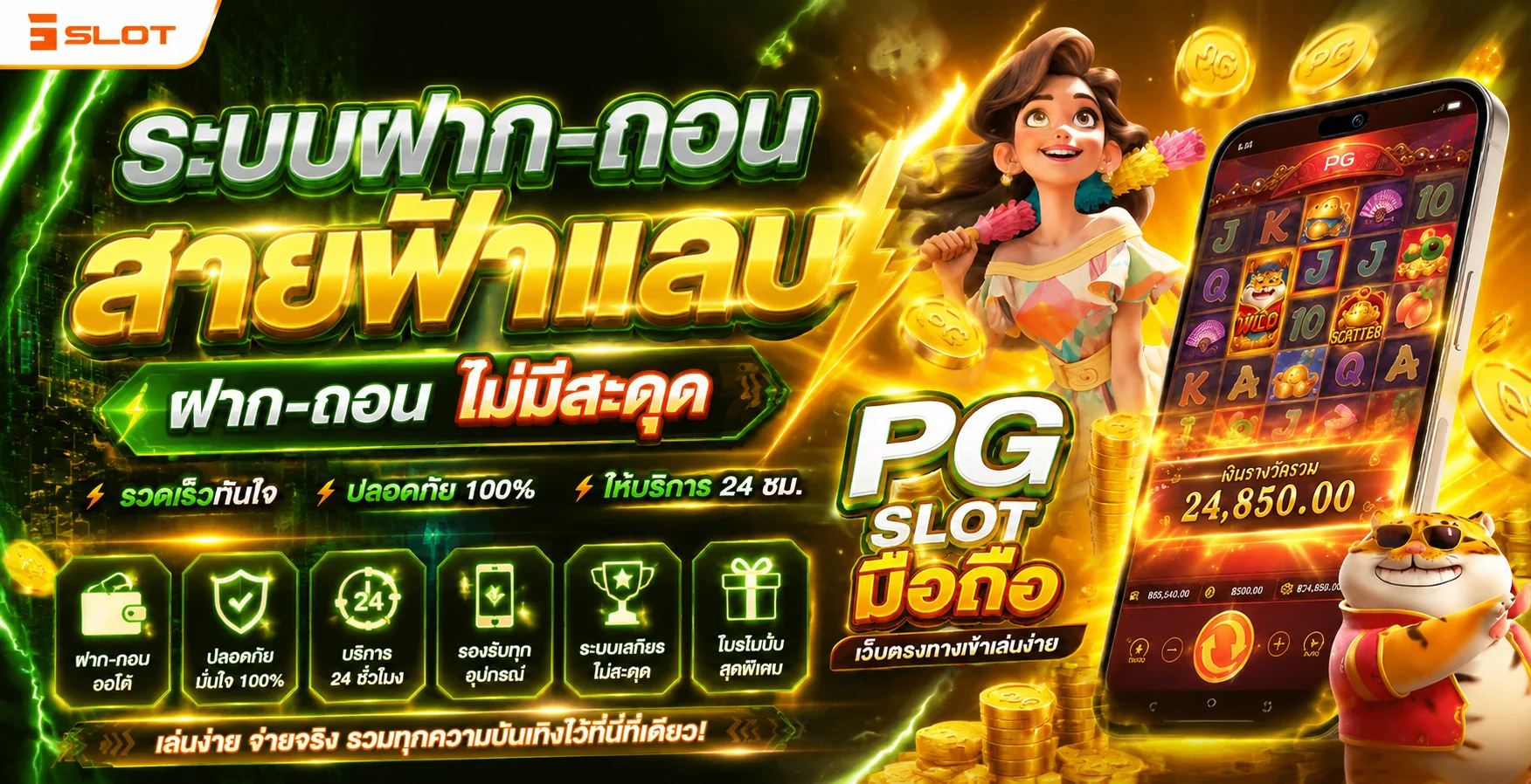 จุดเด่น 321PLUS เว็บตรงฝากถอนออโต้ระบบปลอดภัย